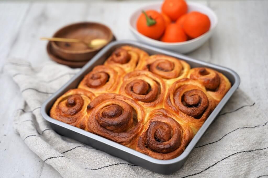 Brioche roulée ultra moelleuse à la cannelle