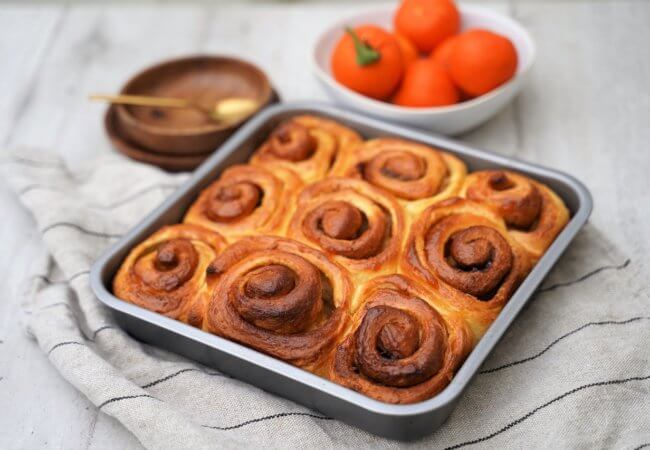 Brioche roulée ultra moelleuse à la cannelle