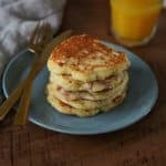 Pancakes lardons et fromage