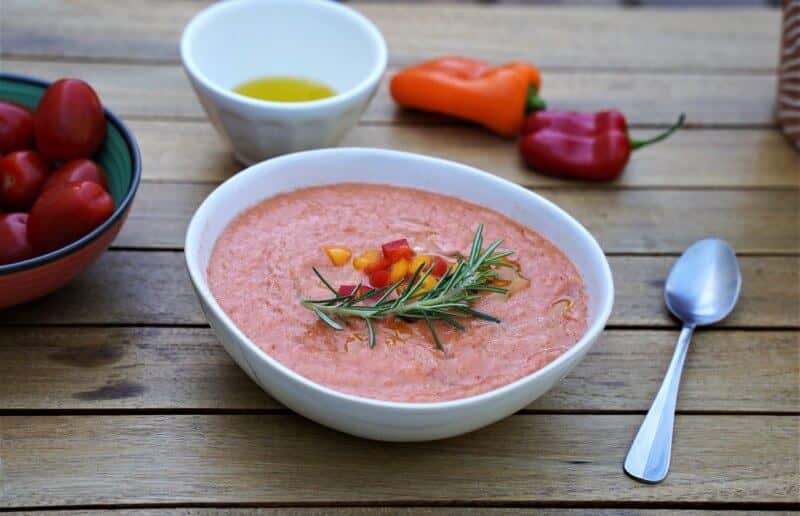 recette de gaspacho andalou traditionnel