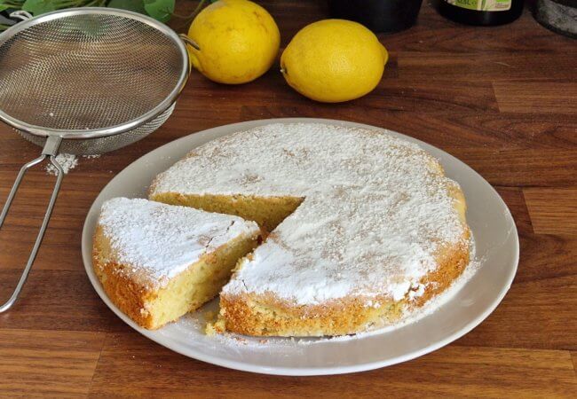 Gâteau amandes citron