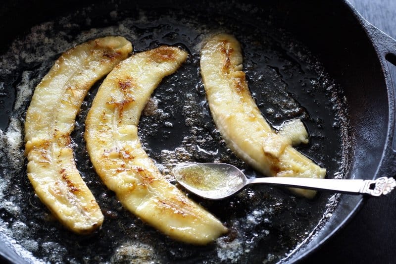 banane non flambée sans alcool