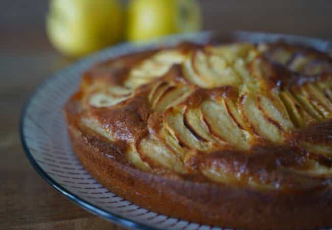 Gâteau moelleux aux pommes