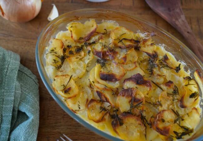 Pommes de terre à la boulangère