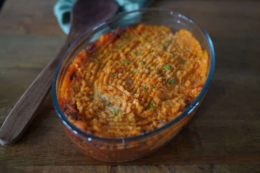 recette hachis parmentier végétarien