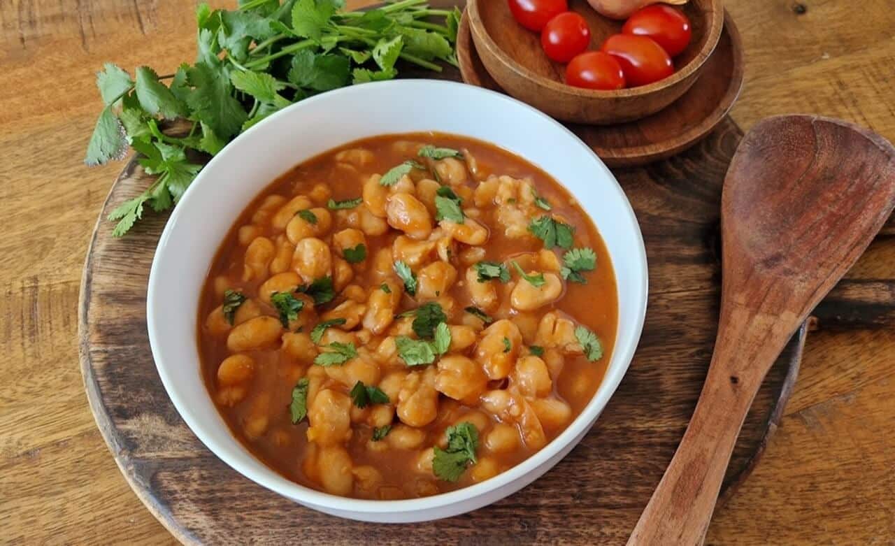 Haricots blanc express à la marocaine