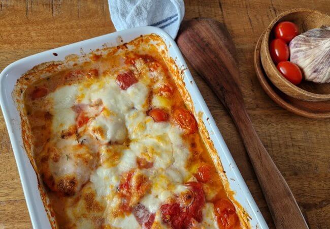 Filets de poulet à l’italienne au four