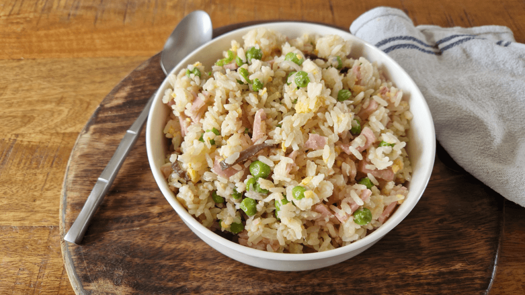 la vraie recette du riz cantonais traditionnel