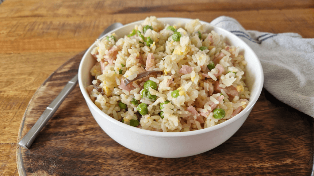 Le vrai riz cantonais ( presque ) traditionnel