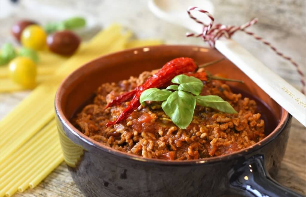 Véritable sauce bolognaise italienne