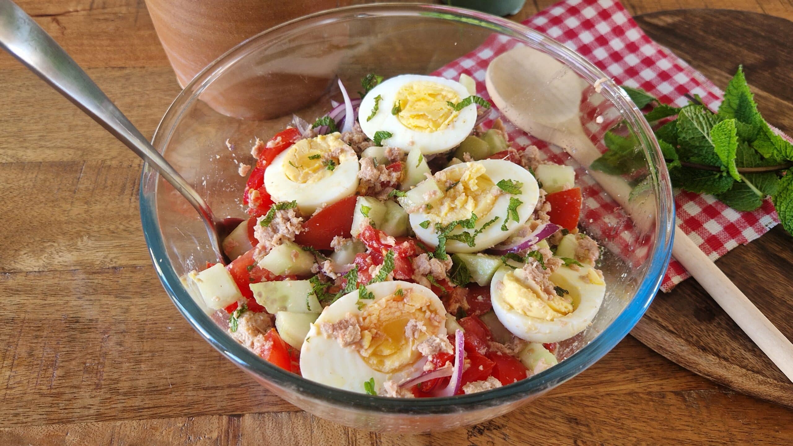 Salade de thon simple à la tunisienne