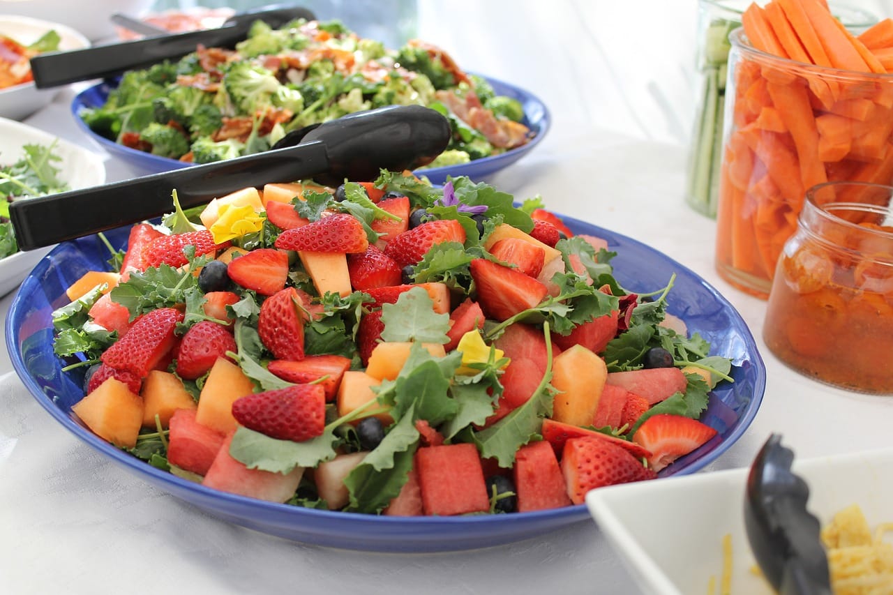 salade d été melon fraises pastèque