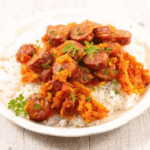 recette de rougail saucisse plat traditionnel réunionnais