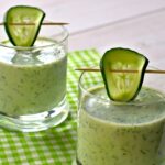 Gaspacho de concombre au yaourt grec parfait pour l’été