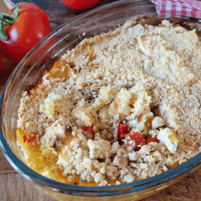 Crumble de tomates cerises, la recette salée de l’été