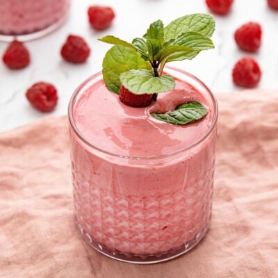 Smoothie framboise : Recette facile, healthy et sans sucre en 5 minutes
