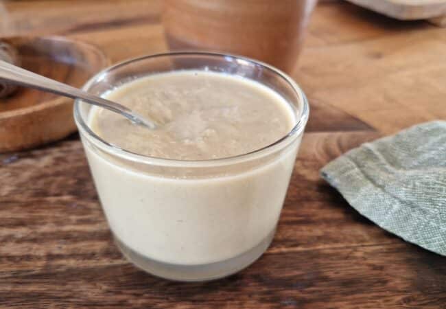 Purée de sésame tahini maison
