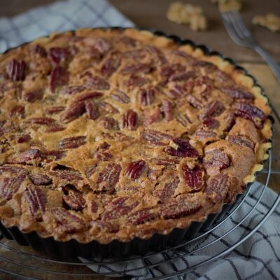 La vraie tarte de Thanksgiving aux noix de pécan