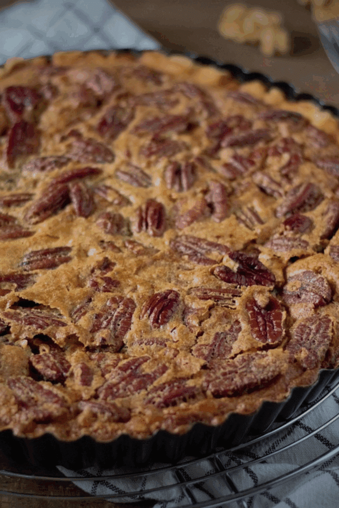 La vraie tarte de Thanksgiving aux noix de pecan marmiton