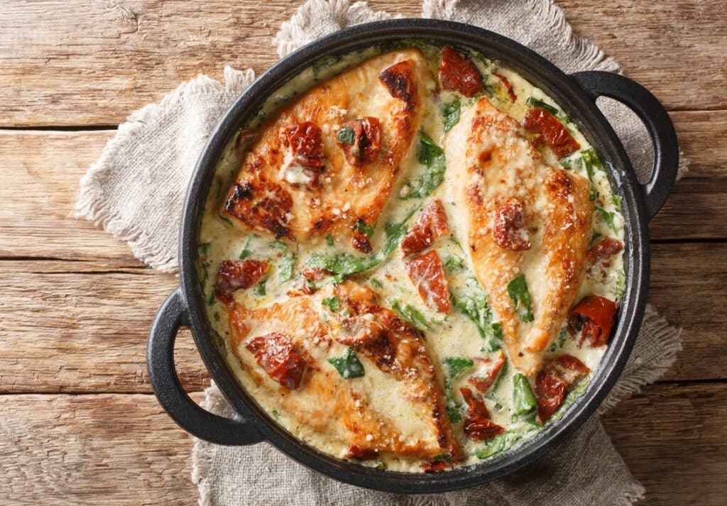 Blanc de poulet au four recette facile | Aux Fourneaux Blanc de poulet au four recette facile