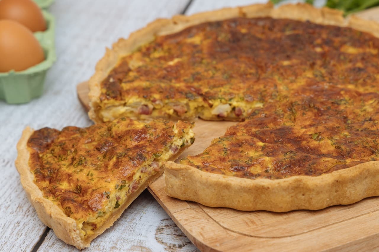 Vraie quiche Lorraine recette traditionnelle marmiton