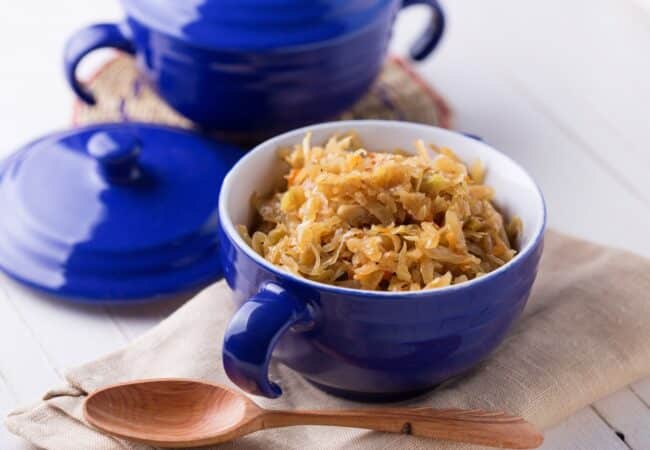 Chou blanc sauté braisé aux épices Chou blanc sauté braisé aux épices