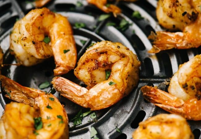 Recette de crevettes à l’Air Fryer croustillantes, et rapides