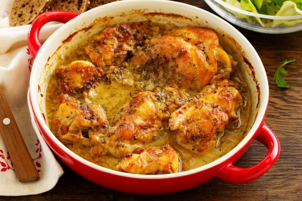 recette lapin à la moutarde à l’ancienne au four traditionnelle