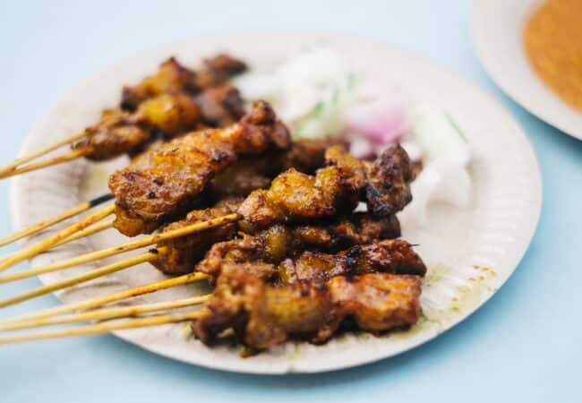 Poulet sauce satay thaï recette traditionnelle Poulet sauce satay thaï recette traditionnelle