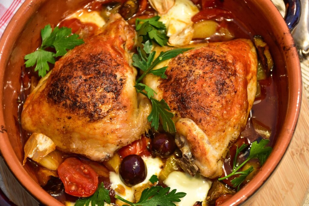 Le bon petit plat du week-end recette du poulet au paprika​ au four | Aux Fourneaux Le bon petit plat du week-end recette du poulet au paprika​ au four