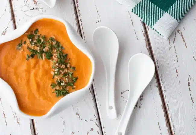 Purée de patate douce facile au lait de coco Purée de patate douce facile au lait de coco