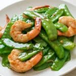 Pois mange-tout sautés à la poêle