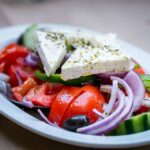Horiatiki salade composée grecque authentique facile et rapide