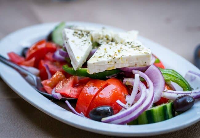 Horiatiki la salade composée grecque authentique facile et rapide Horiatiki la salade composée grecque authentique facile et rapide
