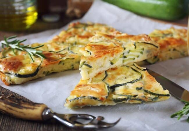 Scarpaccia de courgettes la vraie recette italienne facile et rapide Scarpaccia de courgettes la vraie recette italienne facile et rapide