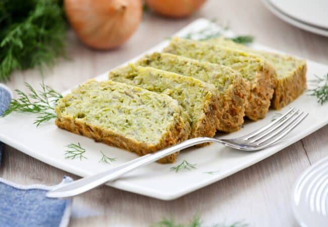 Flan de courgettes diététique facile et léger