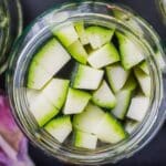 Conserves de courgettes par lactofermentation méthode de conservation facile et rapide